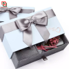 Hộp đựng quà tặng màu ghi có nơ #53 10 Hộp đựng quà đẹp giá rẻ