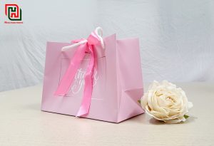 Túi giấy màu trắng DELICAT #8 15 Túi giấy đựng quà đẹp