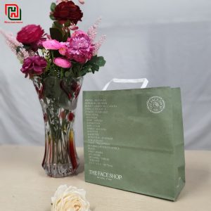 Túi giấy đựng mỹ phẩm The Face Shop