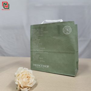 Túi giấy đựng mỹ phẩm The Face Shop