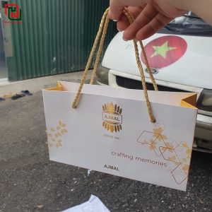 Túi đựng mỹ phẩm cao cấp AJMAL #3 5 Túi giấy cao cấp