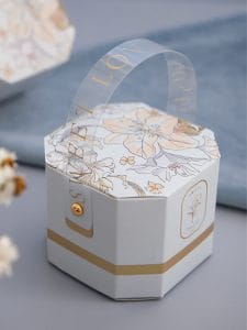 Sinh nhật vợ tặng quà gì để thể hiện tình cảm 3 1pc Flower Print Gift Box