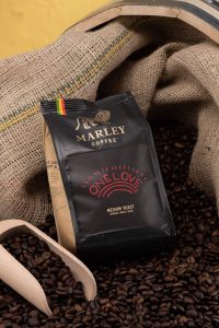 Kaffeebohnen Bio Organic Marley Coffee aus der Familie von Bob Marley 1kg