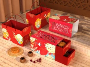 Hộp bánh trung thu 2 bánh