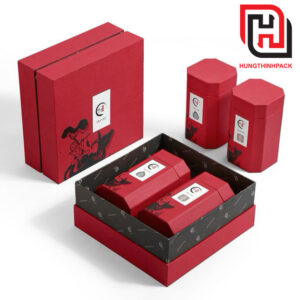 Hộp Giấy Cứng Cao Cấp Đựng Trà Tri Kỷ