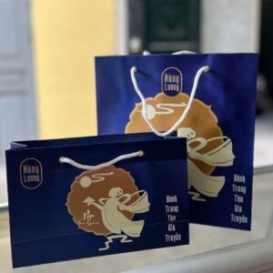 Sản xuất bao bì hộp cứng và túi giấy đựng bánh trung thu theo yêu cầu (từ 300 chiếc) 11 túi giấy đựng bánh trung thu