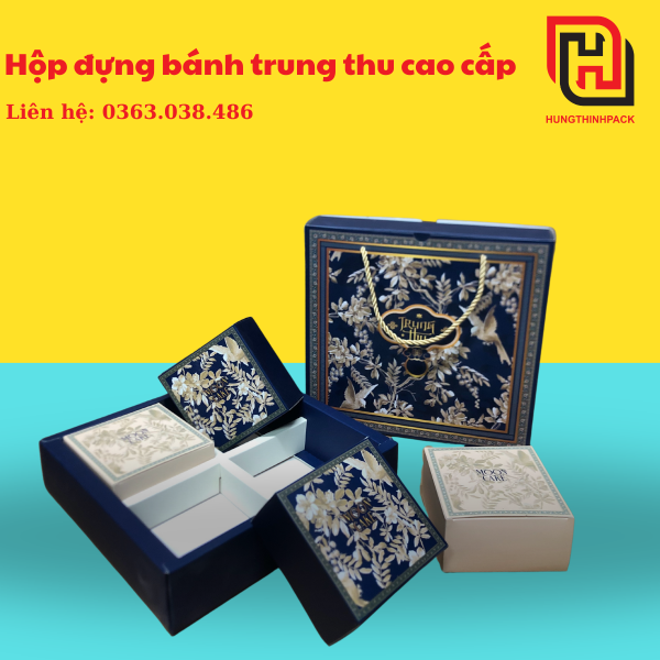 Hộp bánh trung thu cao cấp - TT01