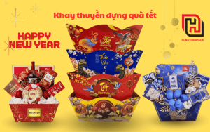 Tìm hiểu về khay thuyền đựng quà Tết và ý nghĩa phong thủy 1 Khay thuyen dung qua tet