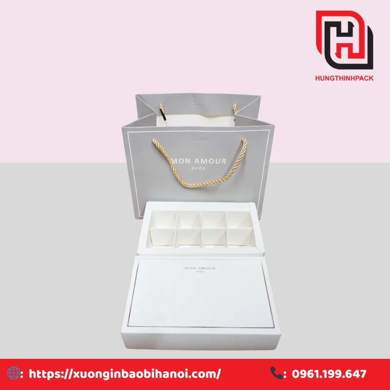 Hộp đựng socola Valentine - VLT02 - Ảnh 7