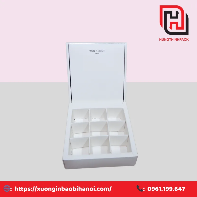 Hộp đựng socola Valentine - VLT02 - Ảnh 5