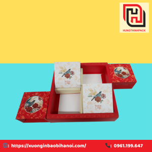 Hộp đựng bánh trung thu Bách Hợp - TT10 9 Hop dung banh trung thu Bach Hop TT10 5