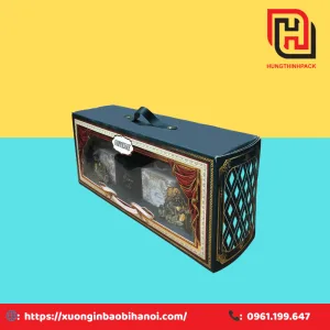 Alternative view of Hộp đựng bánh trung thu cao cấp Moon Cake - TT05