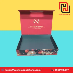 Alternative view of Hộp đựng bánh trung thu cao cấp Nhân - TT06