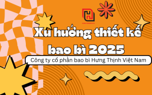 xu hướng thiết kế bao bì giấy 2025
