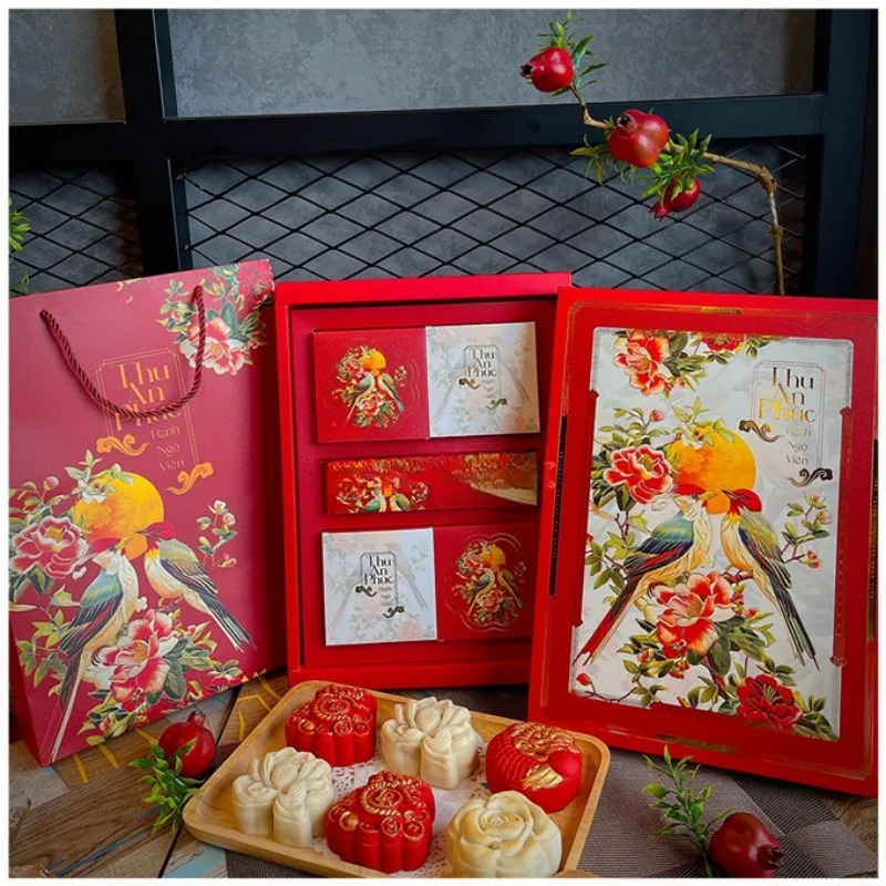 Hộp đựng 4 bánh trung thu