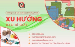 Tại Sao Bao Bì Giấy Là Xu Hướng Không Thể Bỏ Qua Năm 2025? 1 xu hướng bao bì giấy 2025