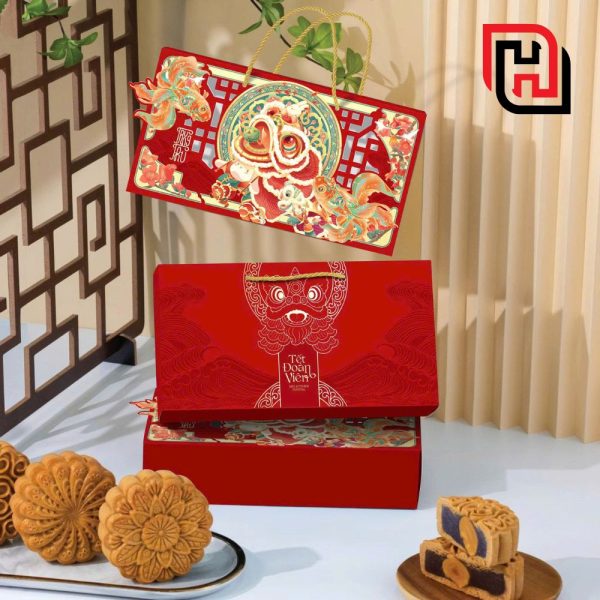 Hộp đựng 2 bánh trung thu - TT16