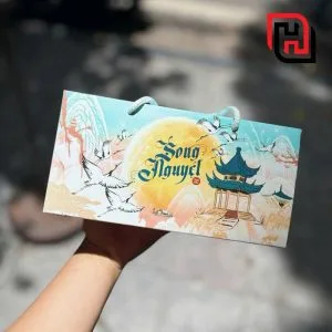 Alternative view of Hộp đựng 2 bánh trung thu Song Nguyệt - TT19