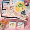Hộp đựng 6 bánh trung thu Song Nguyệt - TT21