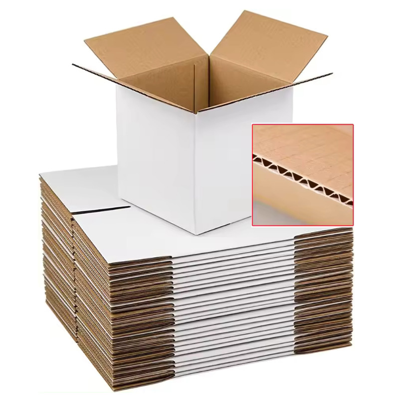 Nhận in Hộp giấy carton giá rẻ giao nhanh tại Hà Nội 4 thung carton 3 lop gia re