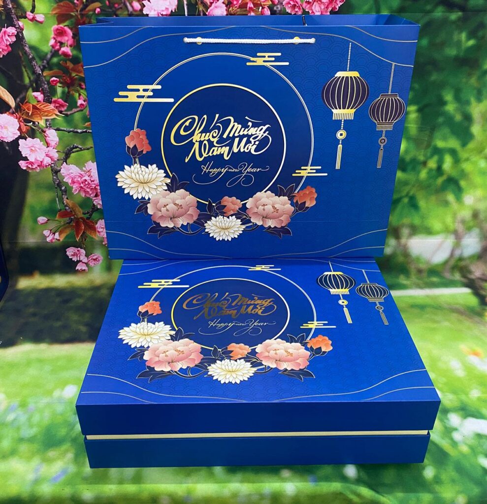 San xuat hop dung qua Tet doanh nghiep