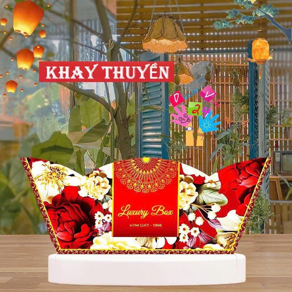 Chất liệu làm khay thuyền đựng quà Tết phổ biến 2 599195604 1577183231080147 4509872165112885658 n
