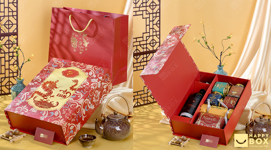 Hộp Quà Tết Cao Cấp Cho Đối Tác, Khách VIP 3 goi y hop qua tet cao cap tang khach hang doi tac 12