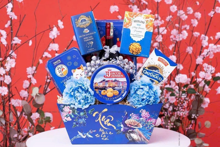 Khay Thuyền Đựng Quà Tết Số Lượng Lớn Tại Hà Nội 3 khay thuyen dung qua Tet dep 2026