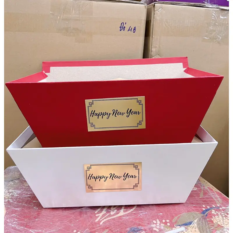 Khay Thuyền Đựng Quà Tết Số Lượng Lớn Tại Hà Nội 2 khay thuyen qua tet0giay boi carton